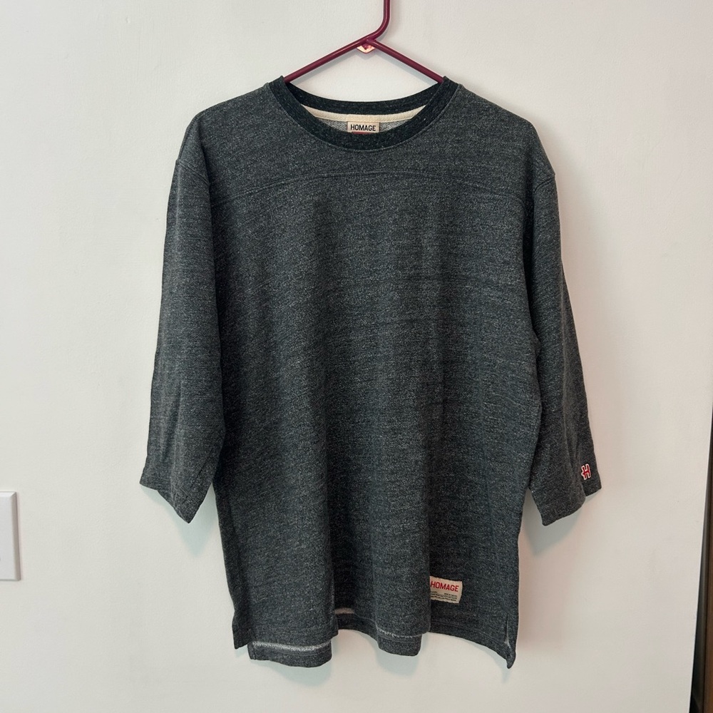 Homage Charcoal Gray Men Sweater